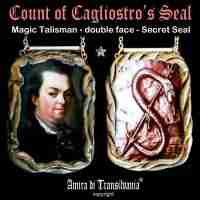 count cagliostro magic talisman attraction fortune money amulet pendant necklace