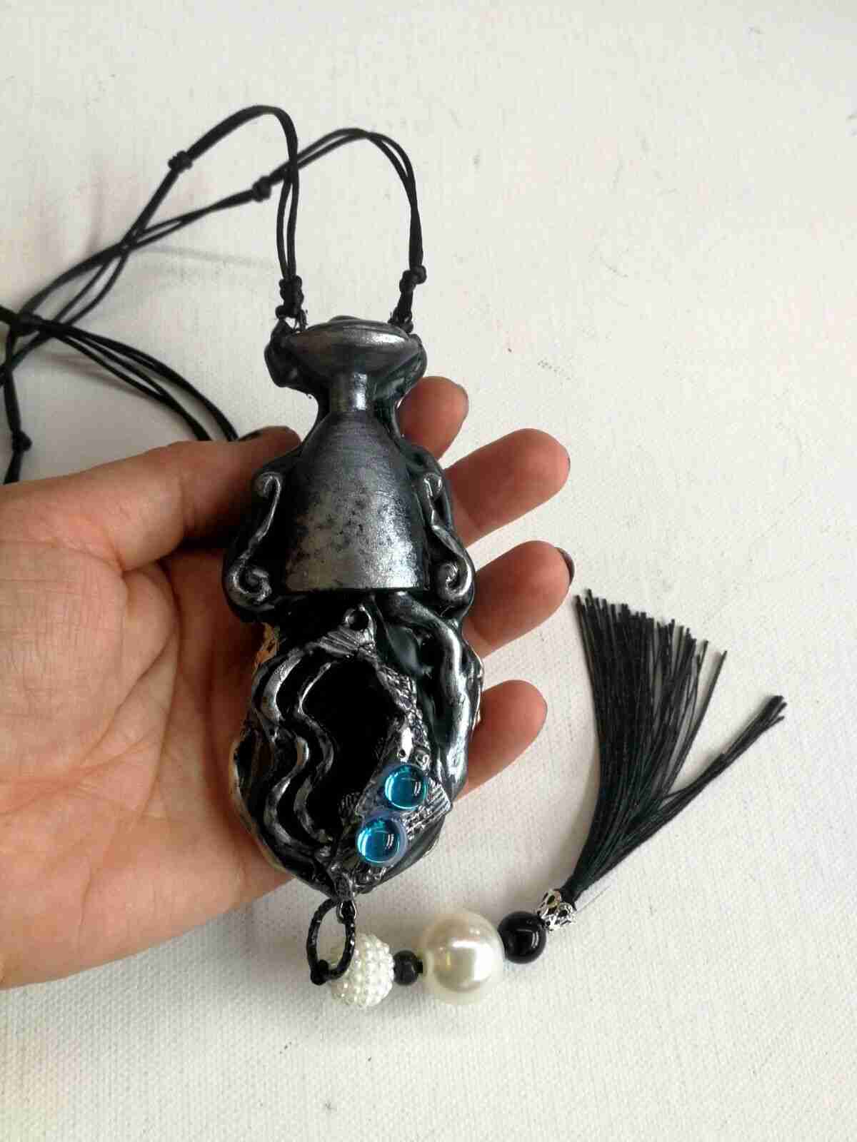 Zodiac Horoscope Necklace Talisman Charm Pendant Amulet Astrology Aquarius Sign - Image 8