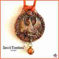 zodiac horoscope necklace talisman charm pendant amulet woman men phoenix birds