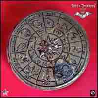 ouija board vintage planchette talking astrologic sign magic altar witch eye bee