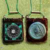 men's jewelry necklace pendants talisman illuminati massonic all seeing eye gift