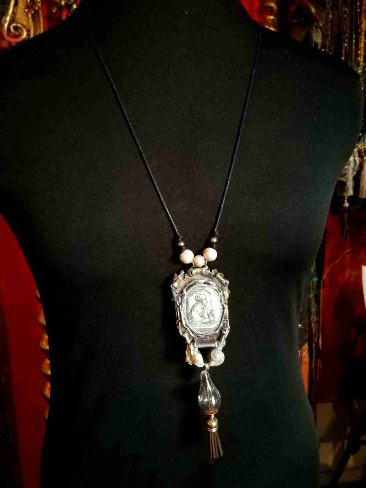 magic talisman effective power attraction fortune money amulet pendant necklaces - Image 10