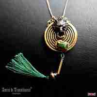 Black Wolf Collectibles Necklace Pendant Viking Jewellery Wild Life Magic Power