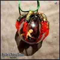 lucifer talisman necklace men woman pendant amulet devil satanic demon globe bib