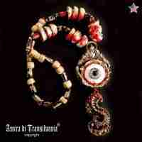necronomicon talisman wicca necklace amulet pendant gothic jewelry evil eye goth