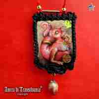 gothic talisman triskel pendant goetia amulet necklace demon amon fetish jewelry