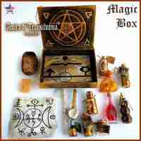 box witchcraft kit starter ritual magic wicca pagan altar witch spell curse lot