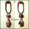 necklace protective talisman pendant magic amulet jewelry dragon eye voodoo art