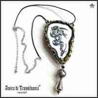 Necklace Snake Woman Men Pendant Wicca Charm Lariat Pagan Jewelry Gothic Witch