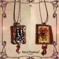 Left Hand Path Satanic Ritual Talisman Pendant Satan Lucifer Inverted Pentagram