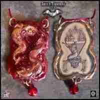 jewelry woman fashion necklace gothic pendant witch amulet layered faces dragons