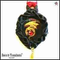 Dragon Necklace Talisman Lucky Amulet Pendant Medallion Jewelry Buddhist Charm