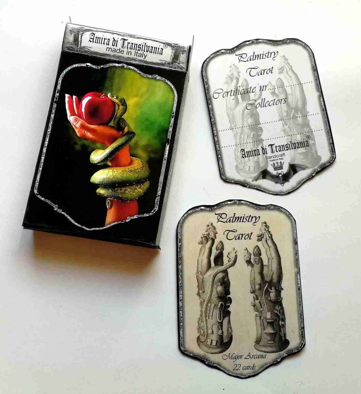 tarot card cards deck major arcana rare vintage palmistry hand reading oracle - Image 11