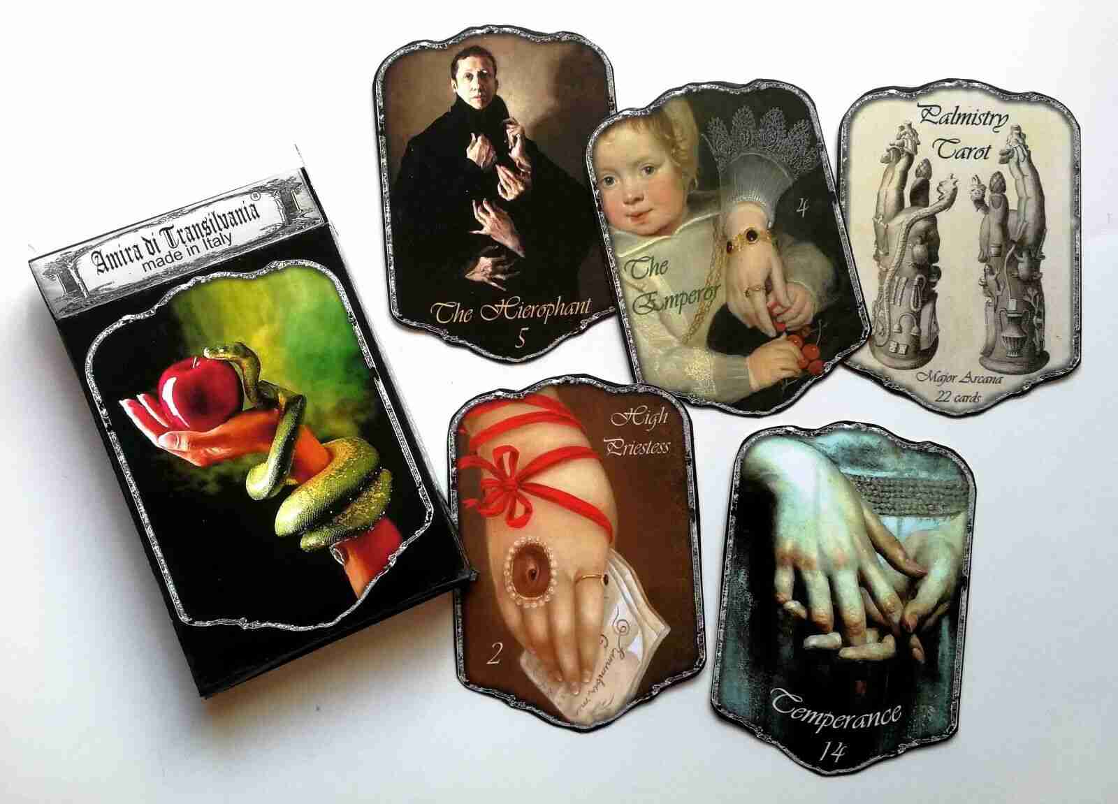 tarot card cards deck major arcana rare vintage palmistry hand reading oracle - Image 12
