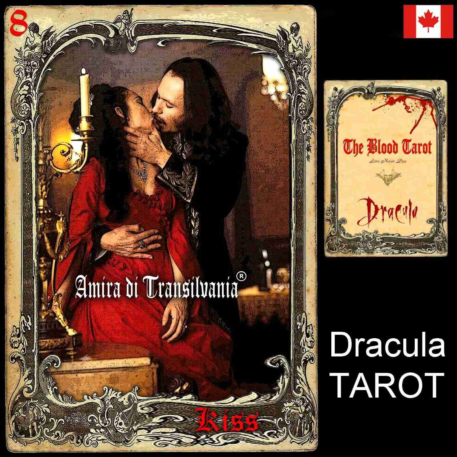 vampire tarot card deck guide book vintage oracle dracula transylvania arcana - Image 2
