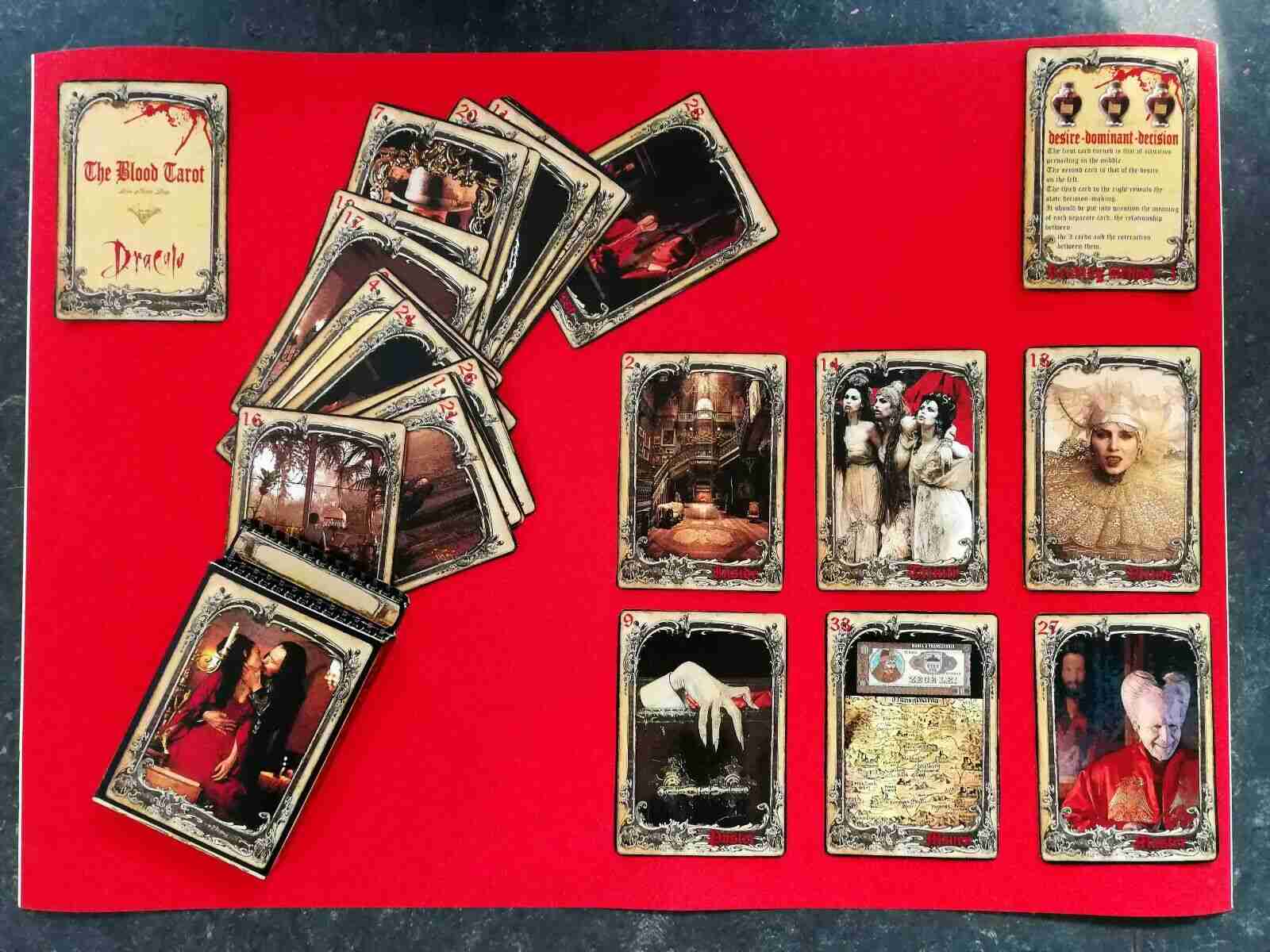 vampire tarot card deck guide book vintage oracle dracula transylvania arcana - Image 10