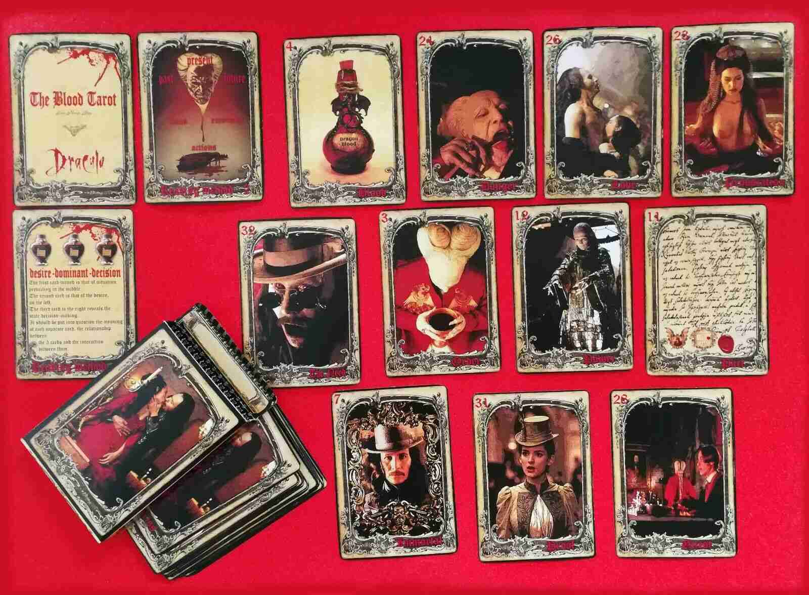 vampire tarot card deck guide book vintage oracle dracula transylvania arcana - Image 11