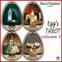 Eggs tarot card cards deck guide book wicca oracle collectible rare vintage egg