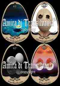 Eggs tarot card cards deck guide book wicca oracle collectible rare vintage egg - Image 7