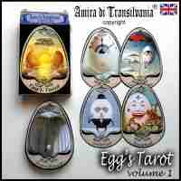 Eggs tarot card cards deck guide book wicca oracle collectible rare vintage egg - Image 9