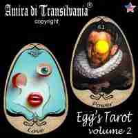 Eggs tarot card cards deck guide book wicca oracle collectible rare vintage egg - Image 10