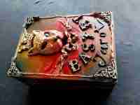 personalized wood box for tarot cards deck oracle organizer altar set home decor - Image 5