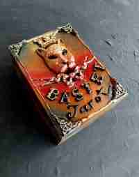 personalized wood box for tarot cards deck oracle organizer altar set home decor - Image 6