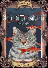 Handmade ITALIAN Tarot Card Minor Arcana Aristo-CAT - Image 6