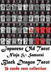 Japanese tarot rare card deck antique collection old ninja samurai japan oracle - Image 5