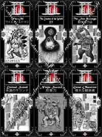 Japanese tarot rare card deck antique collection old ninja samurai japan oracle - Image 6