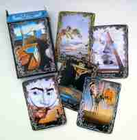 salvador dali art collectible tarot card cards deck major arcana rare vintage - Image 6