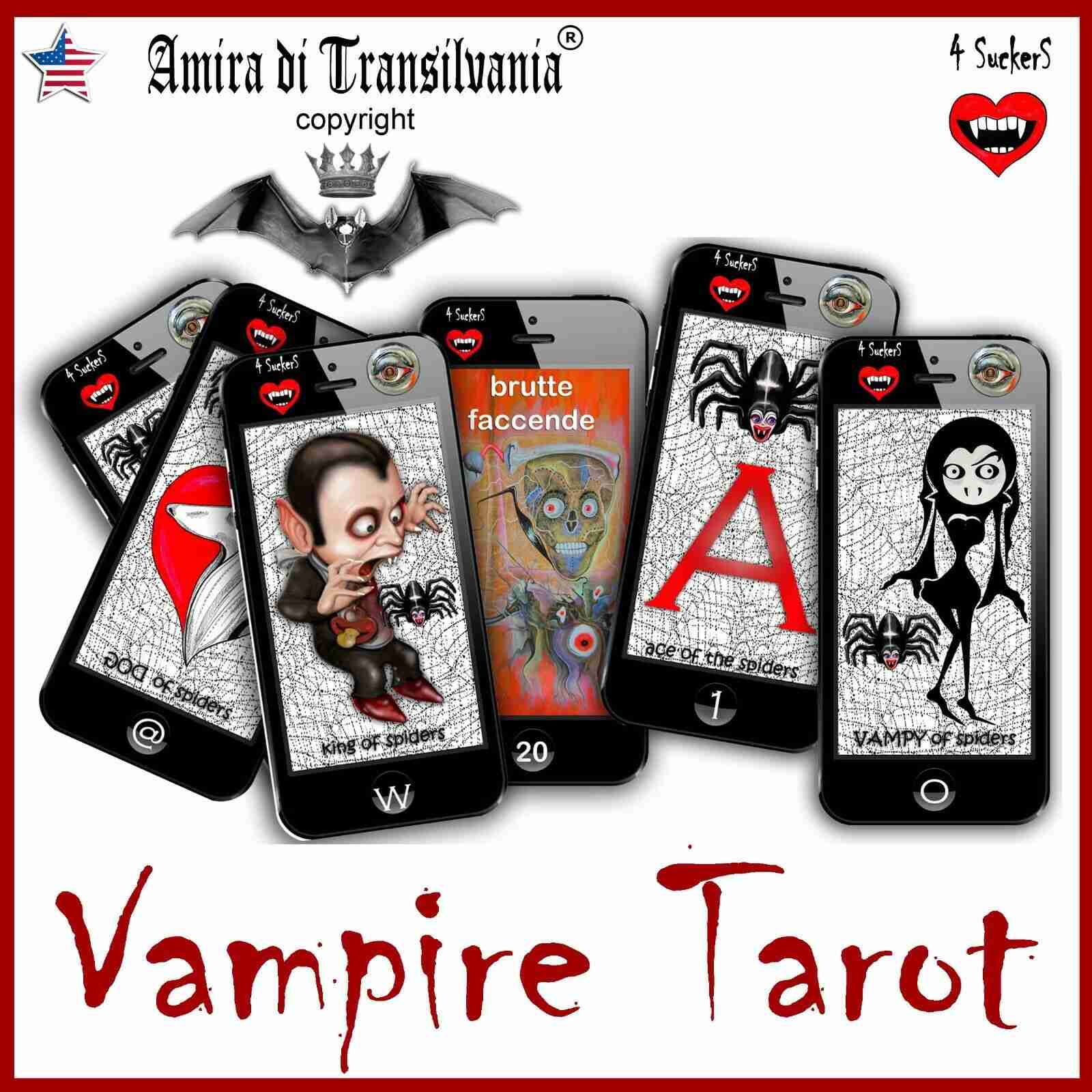 vampire tarot cards deck rare comics oracle transylvania playing card bridge set