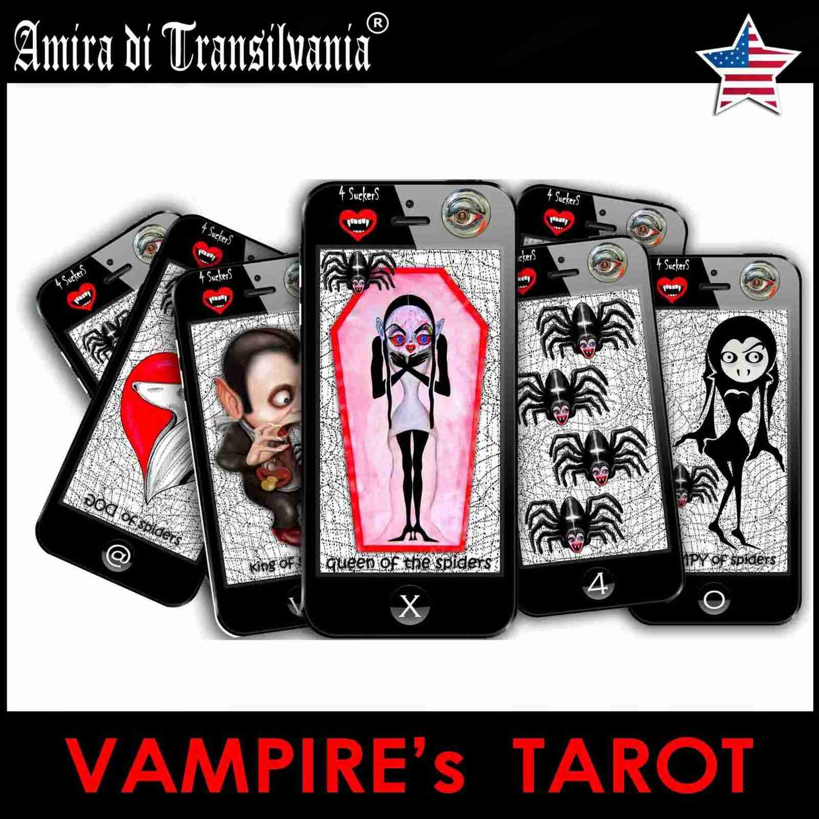 vampire tarot cards deck rare comics oracle transylvania playing card bridge set - Image 12