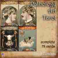 pathology art tarot cards deck guide book oracle rare minor major arcana vintage
