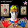 Phrenology tarot card cards book guide head complete kit rare edition vintage