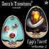 Eggs tarot cards card deck guide book wicca oracle rare collectible vintage egg