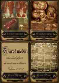Tarot Medicine vintage old print anatomy surgery apothecary medical struments V3 - Image 5