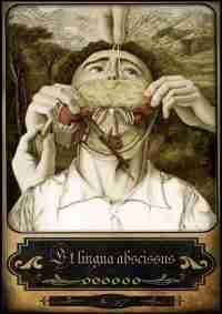 Tarot Medicine vintage old print anatomy surgery apothecary medical struments V3 - Image 8