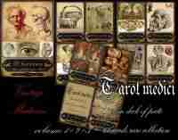 Tarot Medicine vintage old print anatomy surgery apothecary medical struments V3 - Image 11