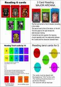 tarot card deck book guide witches oracle esoteric maps reading magic divination - Image 10