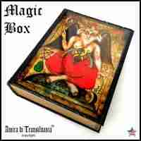 box witchcraft kit starter ritual magic wicca pagan altar witch lucifer wood set