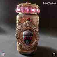 apothecary vintage mason jar witchcraft magic potion altar ritual skull bird bid