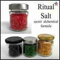 altar witchcraft decor witch magic set ritual alchemy salt secret formula magick