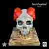 baphomet statue altar witch witchcraft magic lucifer skull satan satanic ritual