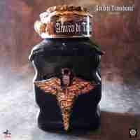 vintage bottle witchcraft magic apothecary jar satan devil eye snakes caduceus