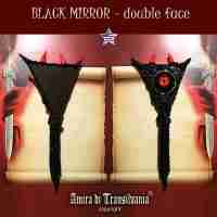 black mirror frame witchcraft kit starter magic ritual satan lucifer witch altar