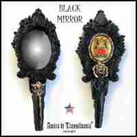 black mirror frame witchcraft kit starter magic ritual witch altar lucifer satan