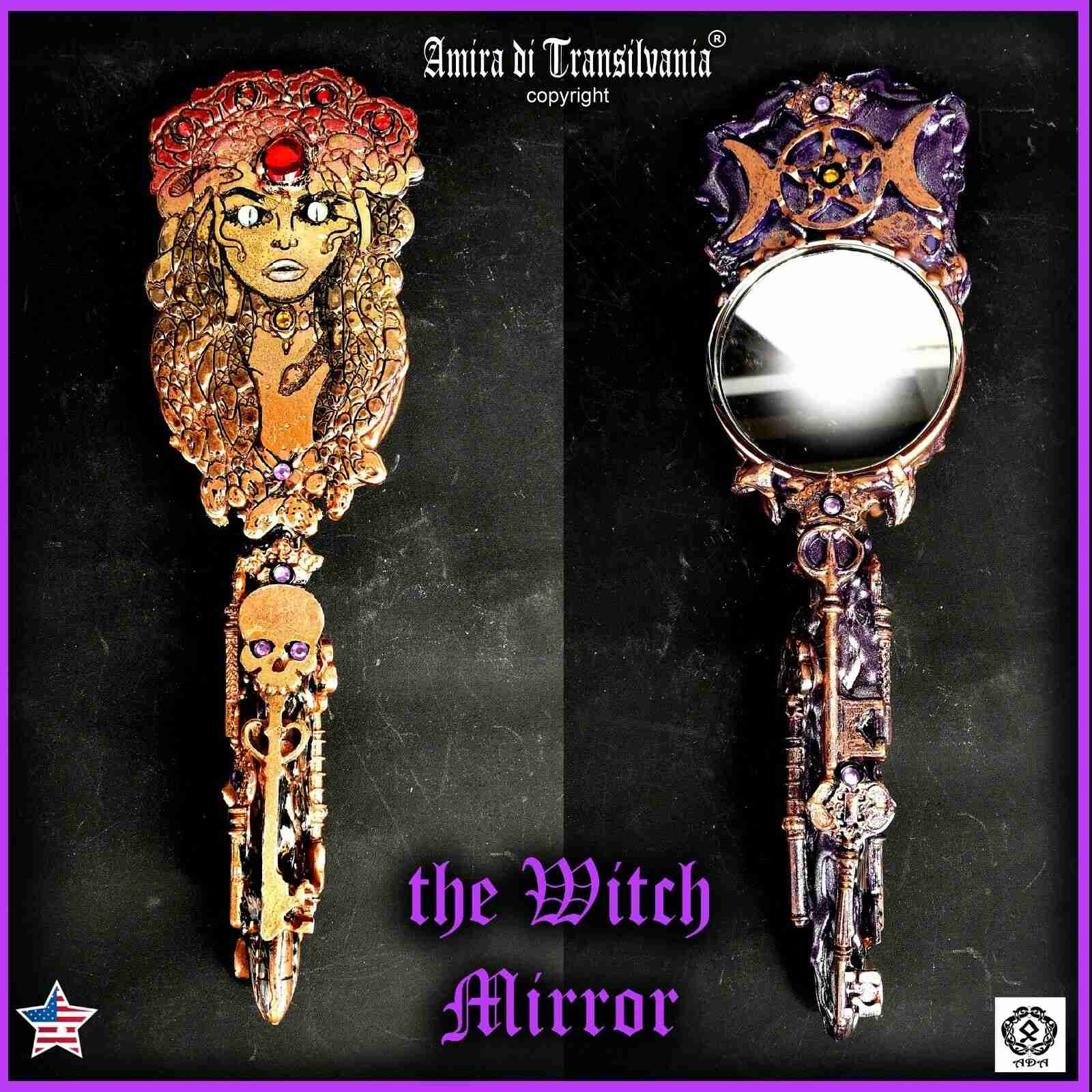 Mirror frame witchcraft magic ritual altar witch