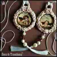 jewel little child baby necklace angels talisman medallion pendant amulet charm
