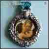jewel little child baby necklace angels talisman medallion pendant amulet charm